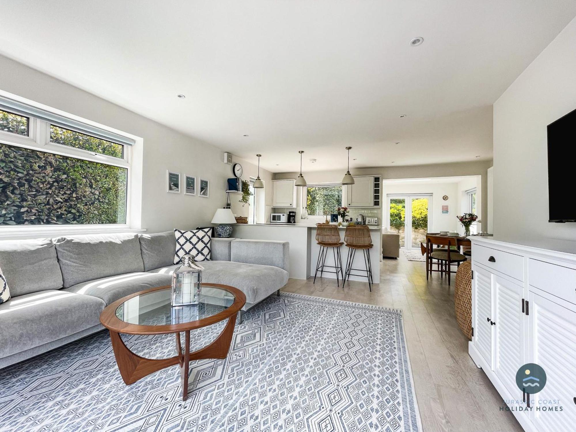 Seafeathers - Luxury Holiday Home With Sea Views Overcombe Exteriör bild